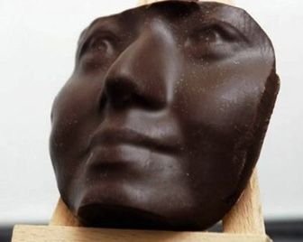 Шоколадная маска в натуральную величину